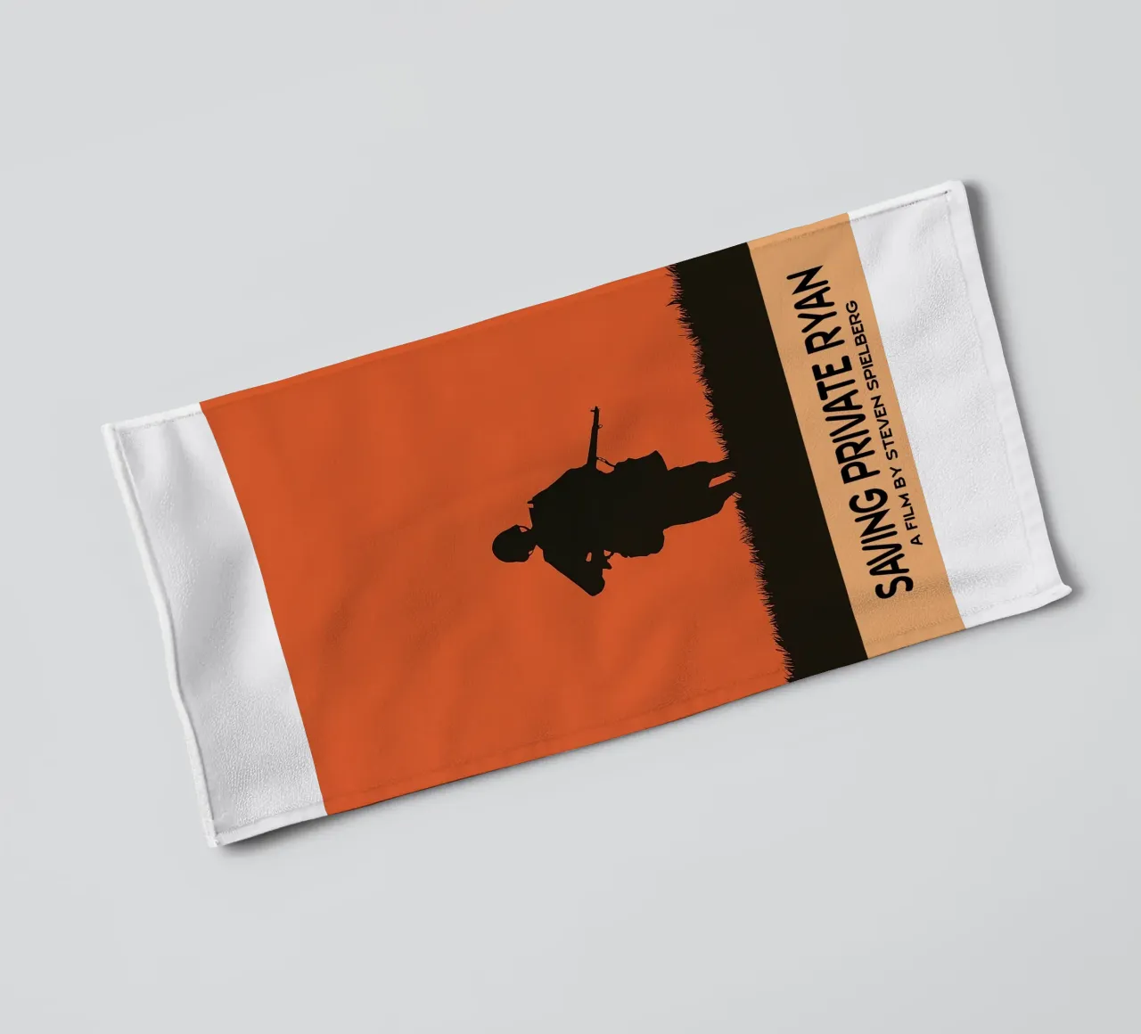Saving Private Ryan Movie Art Vector Imagination towel by whitesand