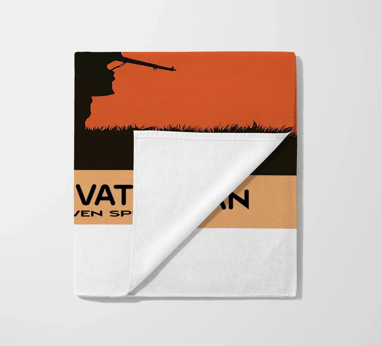 Saving Private Ryan Movie Art Vector Imagination serviette de plage de whitesand