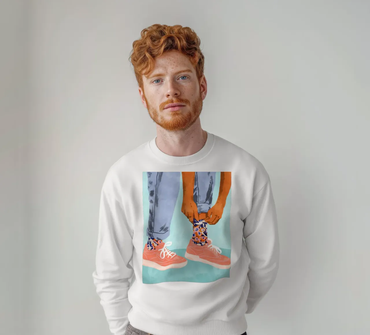 Tirate su quei bei calzini felpa da 83oranges