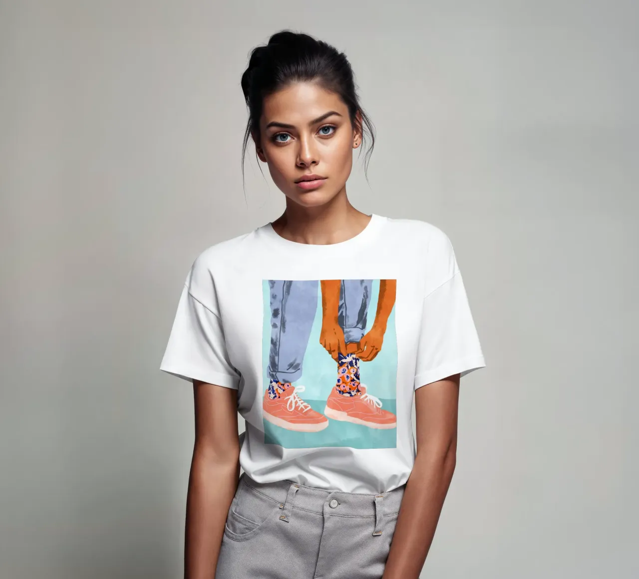 Tirate su quei bei calzini t-shirt da 83oranges