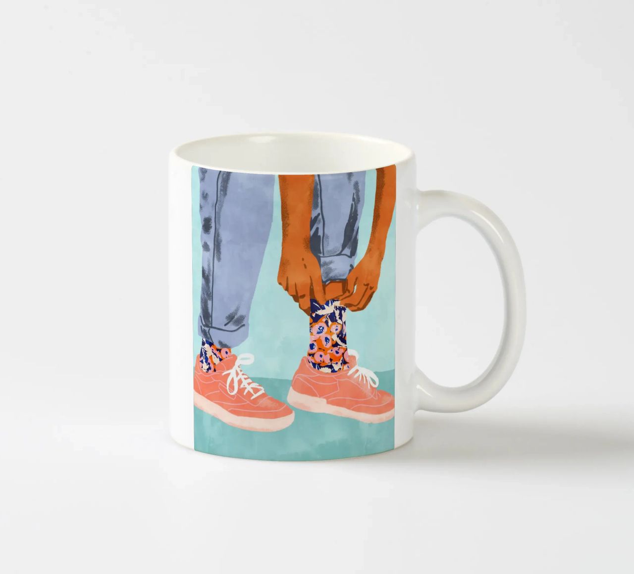 Tirate su quei bei calzini tazza in ceramica da 83oranges