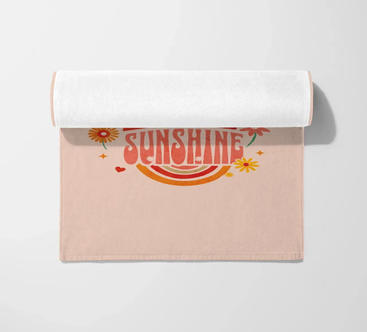 Good Day Sunshine beach towel by Gunawan Rb