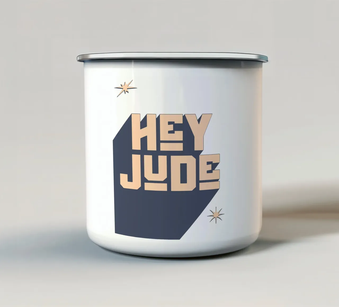 Hey Jude tazza in smalto da Gunawan Rb