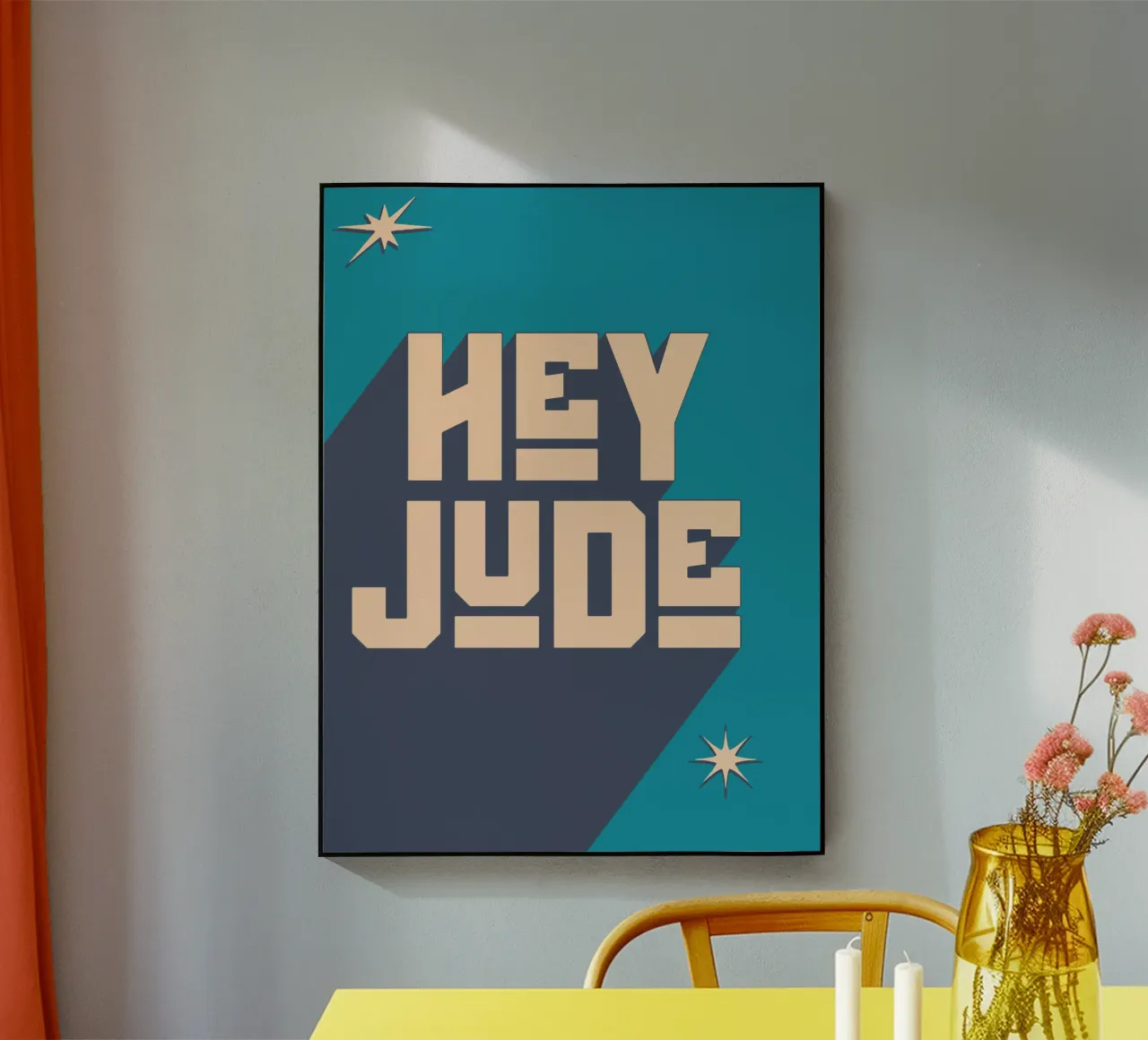 Hey Jude plexiglass da Gunawan Rb