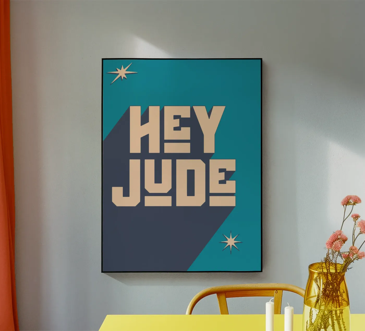 Hey Jude plexiglass da Gunawan Rb