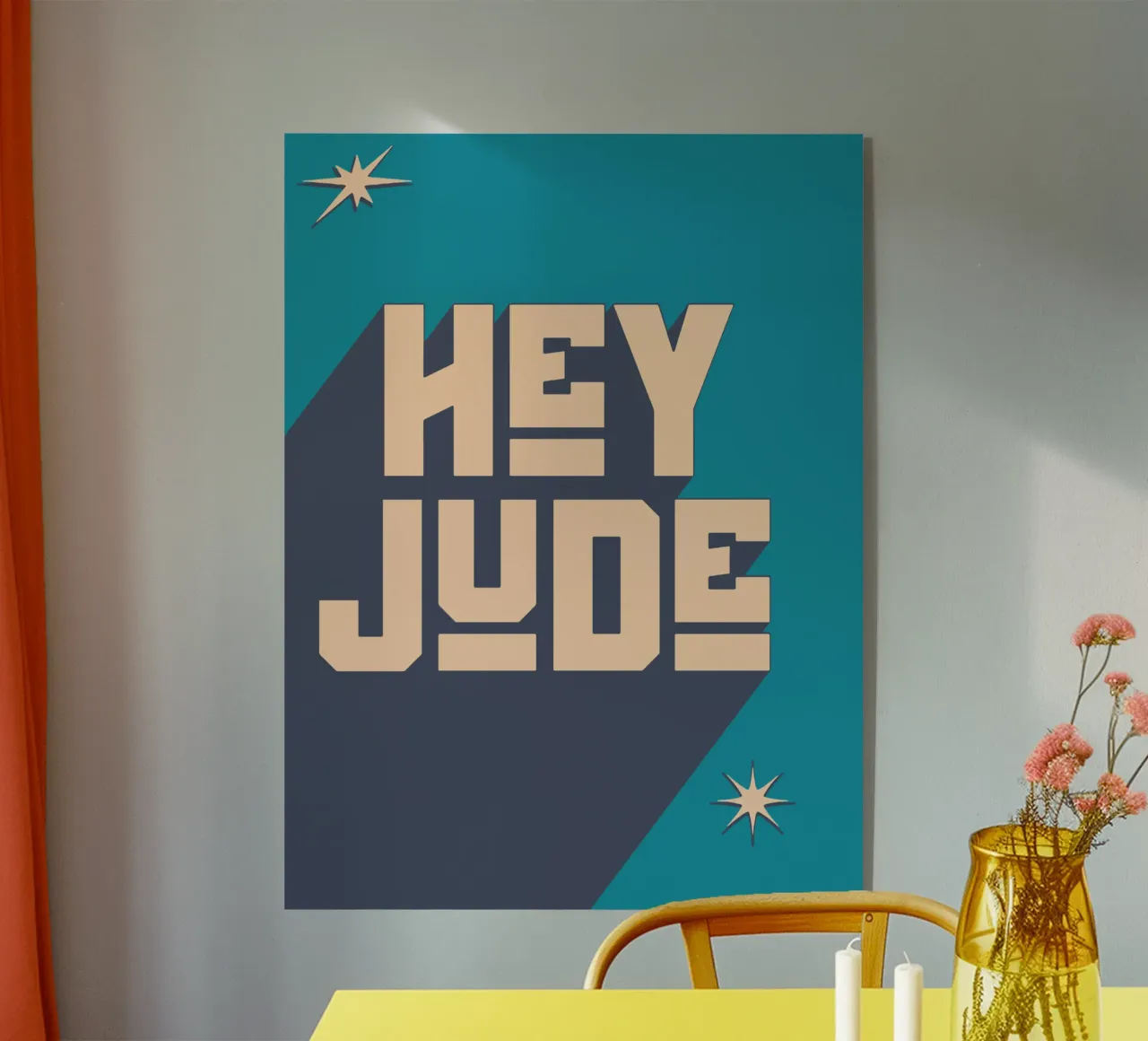 Hey Jude plexiglass da Gunawan Rb