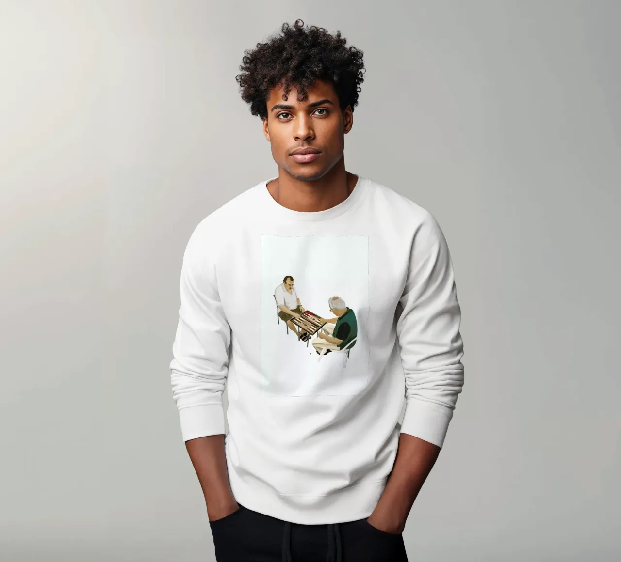 Game On sweatshirt by Maria Kritzas