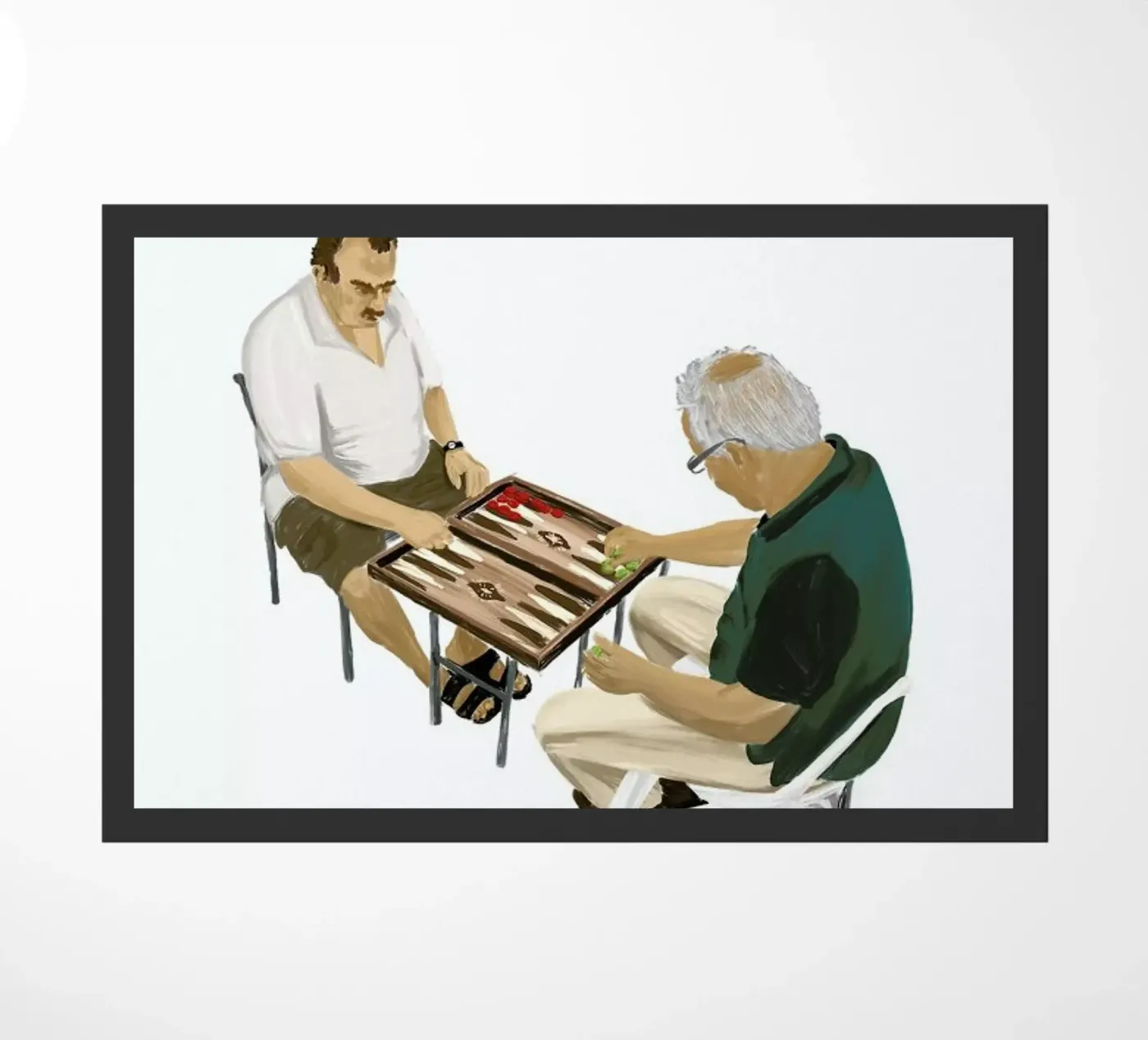 Game On doormat by Maria Kritzas