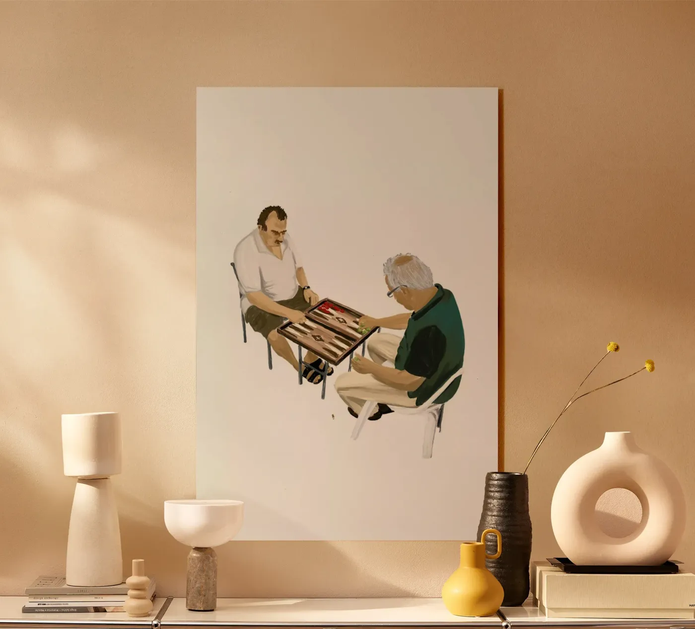 Game On acrylic glass by Maria Kritzas
