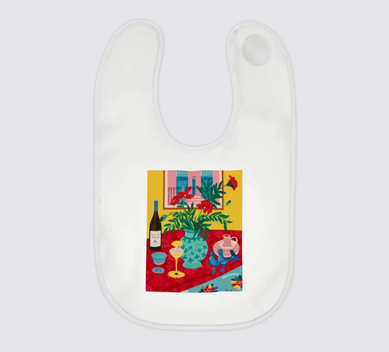 Ruby Wine Celebration bavaglino da Pake Nebula