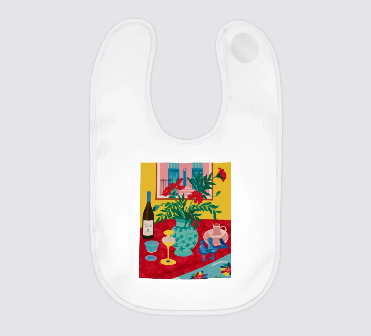 Ruby Wine Celebration bavaglino da Pake Nebula