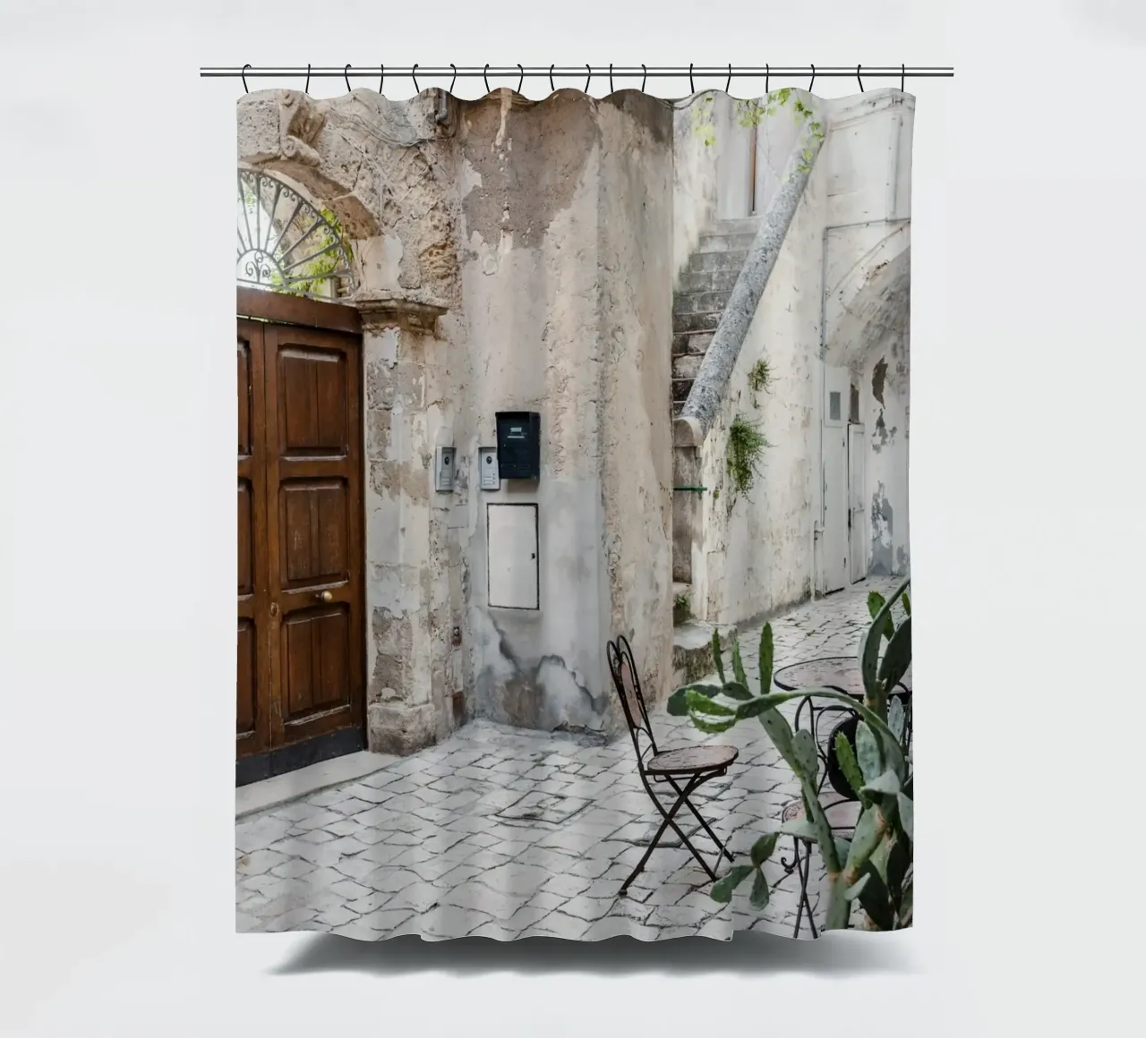 Ancient Matera tenda da doccia da photolovers