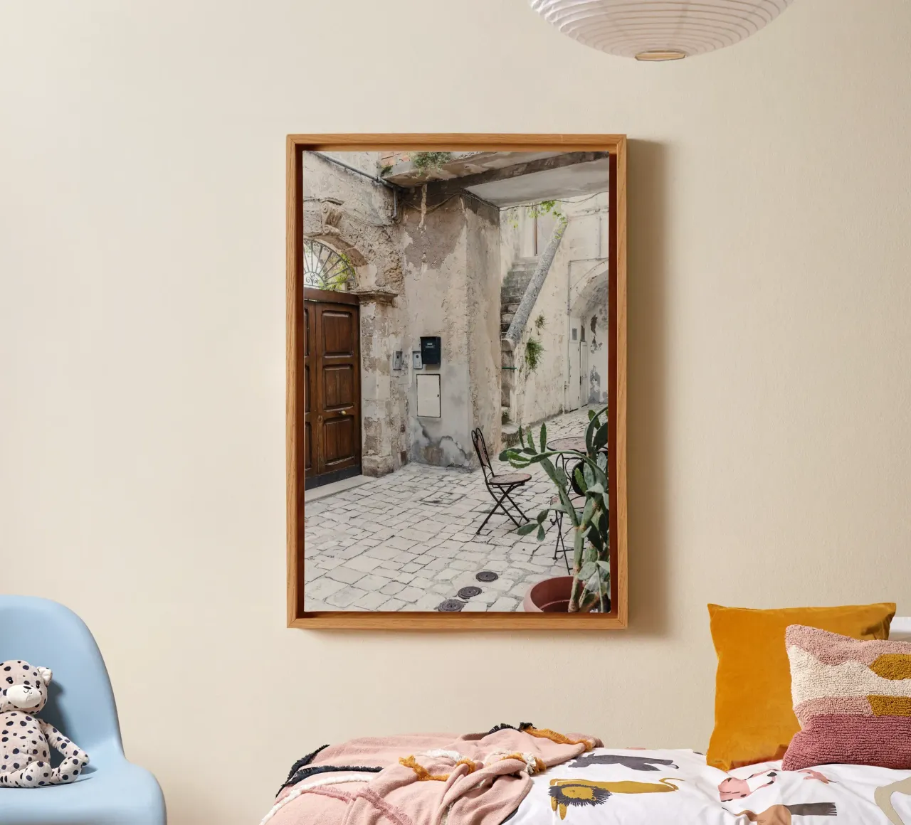Ancient Matera tela con Cornice a cassetta da photolovers
