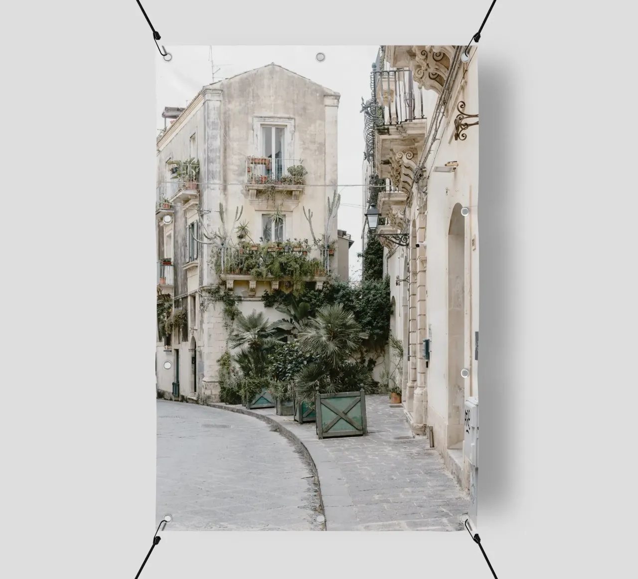 Botanical street in Syracuse pvc cover by photolovers