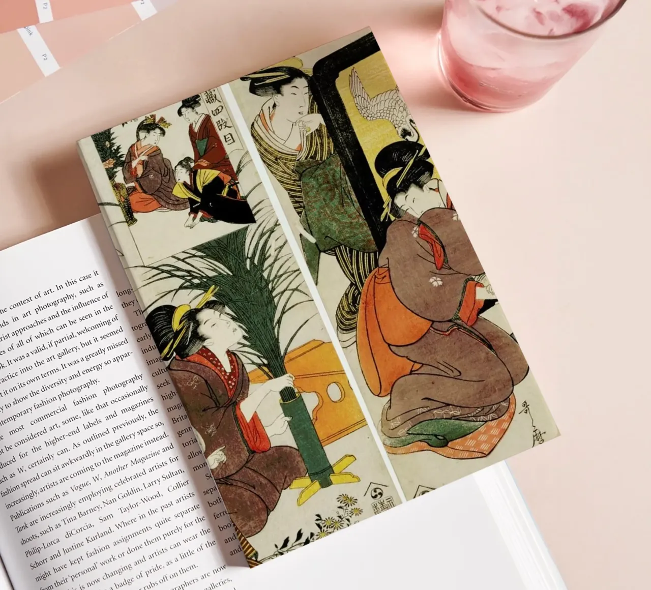 Utamaro - Two Scenes from the Series 'Loyal League' Notizbuch von ARTOTHEK