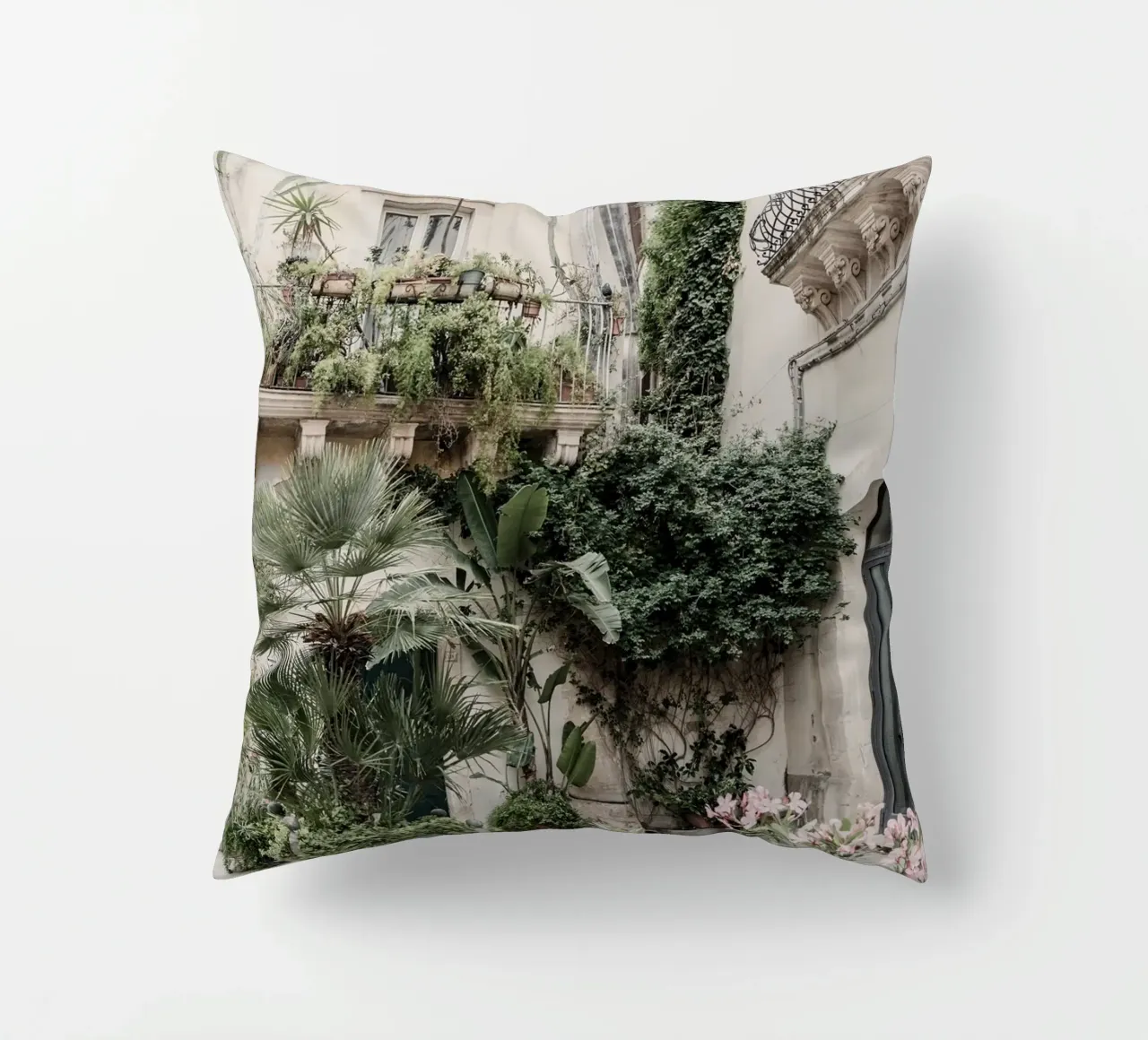 Botanical scene in Sicily cuscino da photolovers