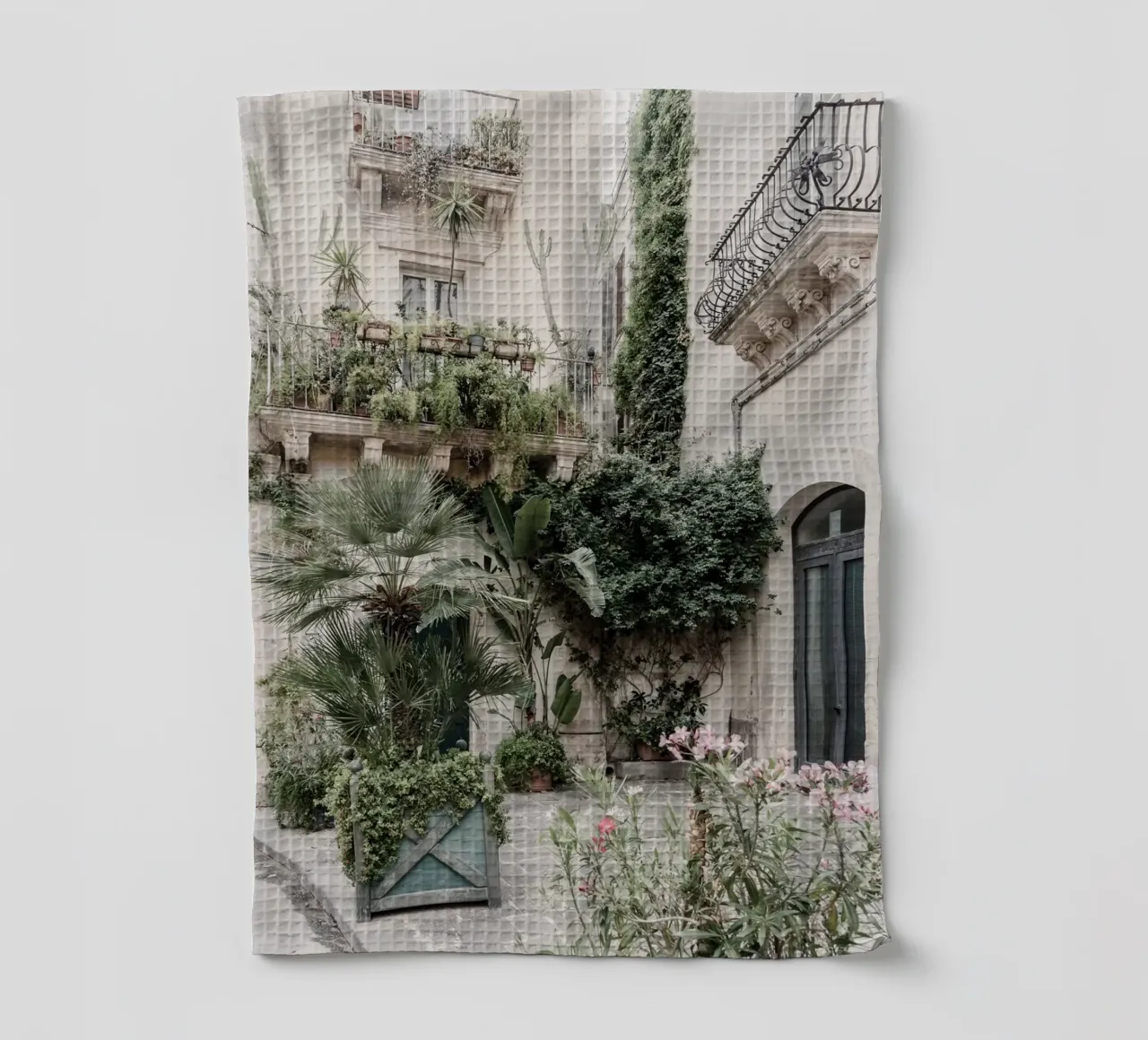 Botanical scene in Sicily canovaccio da cucina da photolovers