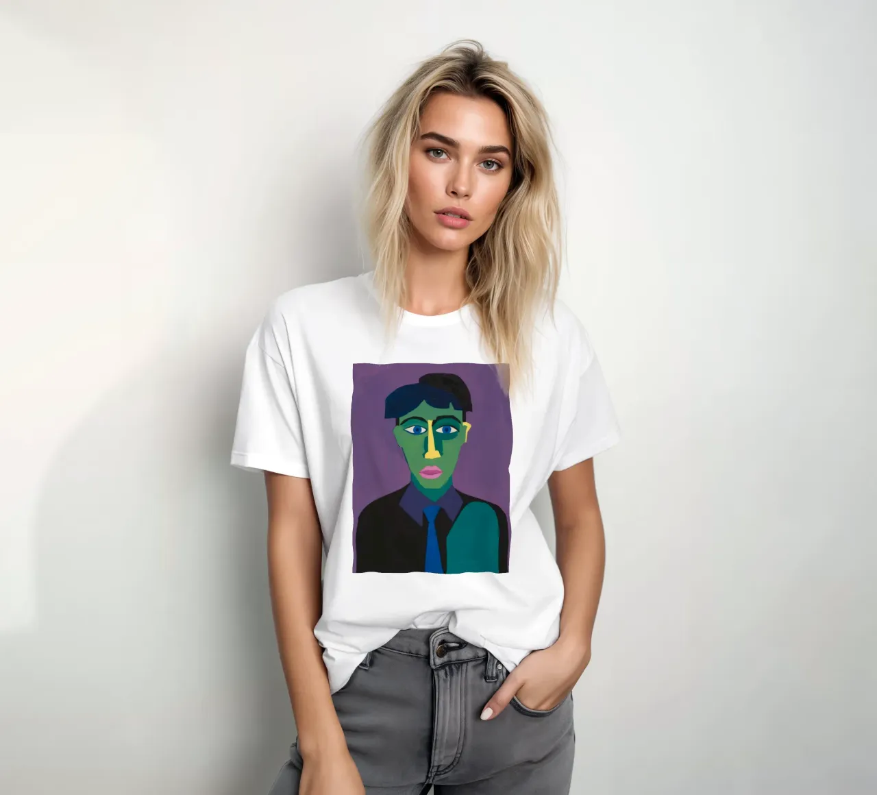 Intensità dello sguardo veridiano t-shirt da Pake Nebula
