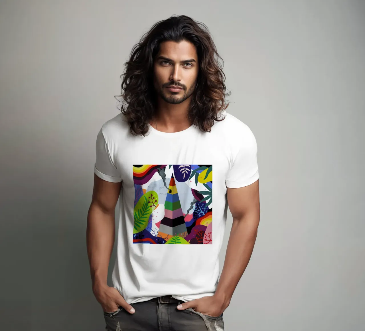 Pyramid t-shirt by Famous When Dead