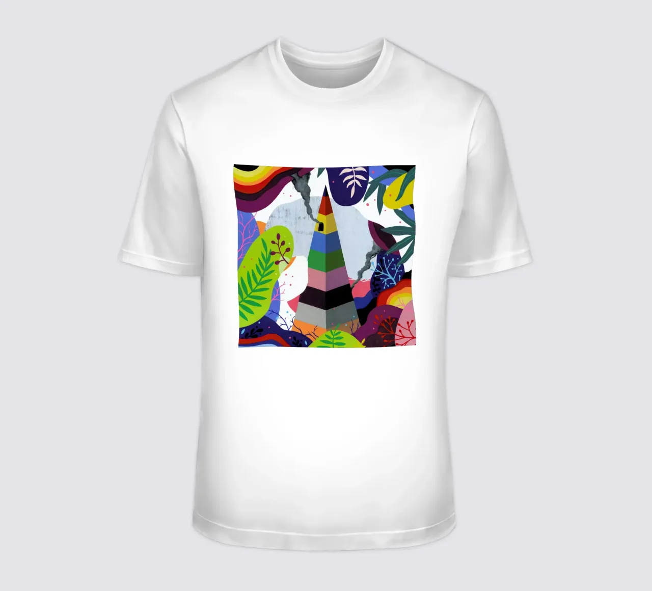 Pyramid t-shirt by Famous When Dead