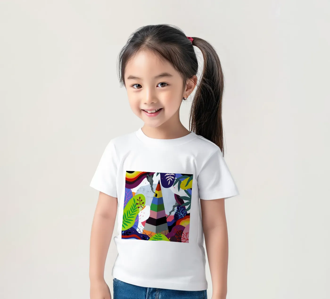 Pyramid t-shirt bambini da Famous When Dead