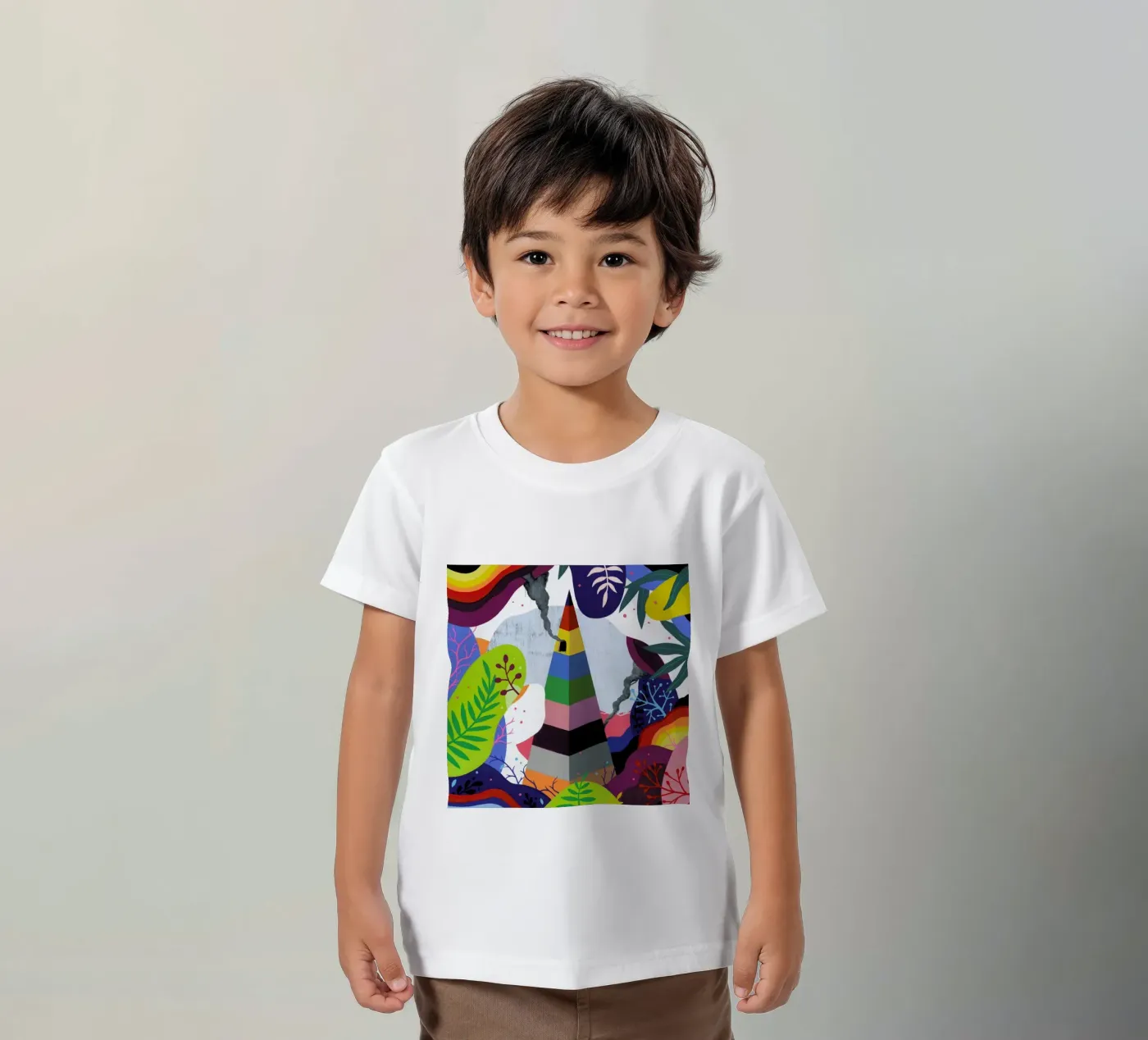 Pyramid t-shirt bambini da Famous When Dead