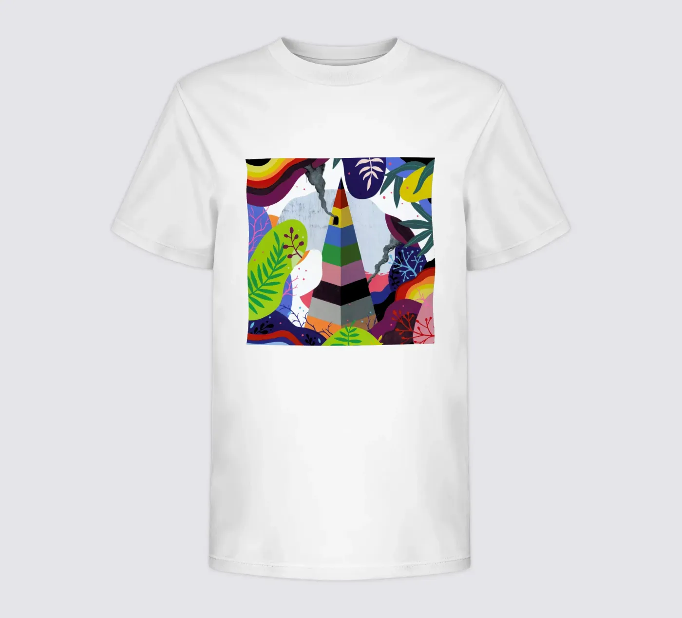 Pyramid t-shirt bambini da Famous When Dead