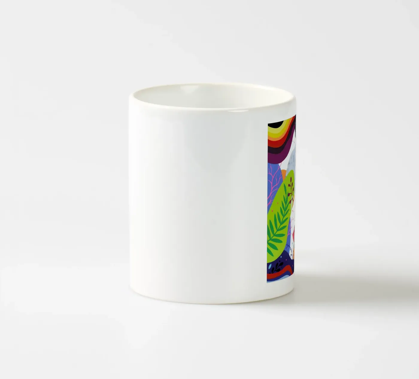 Pyramid ceramic mug by Famous When Dead