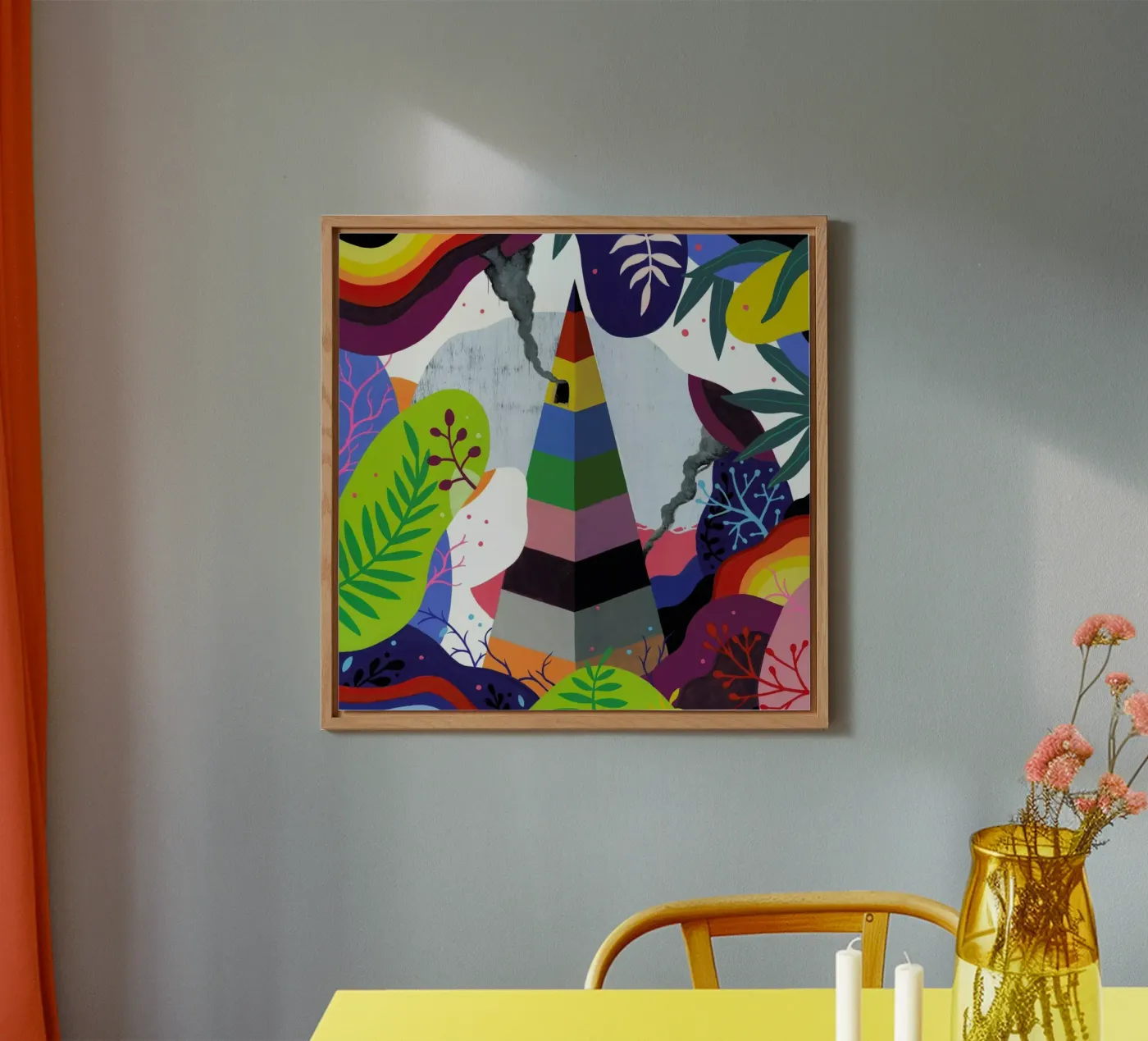 Pyramid alluminio dibond da Famous When Dead