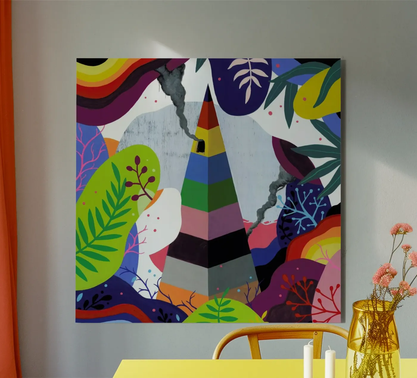 Pyramid alluminio dibond da Famous When Dead