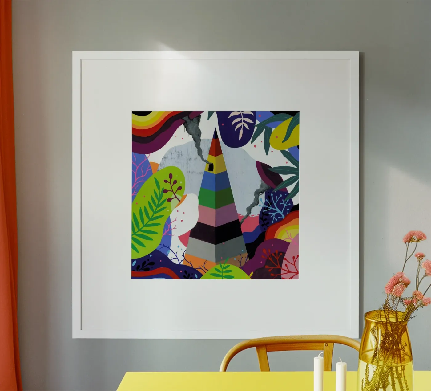 Pyramid poster by Famous When Dead