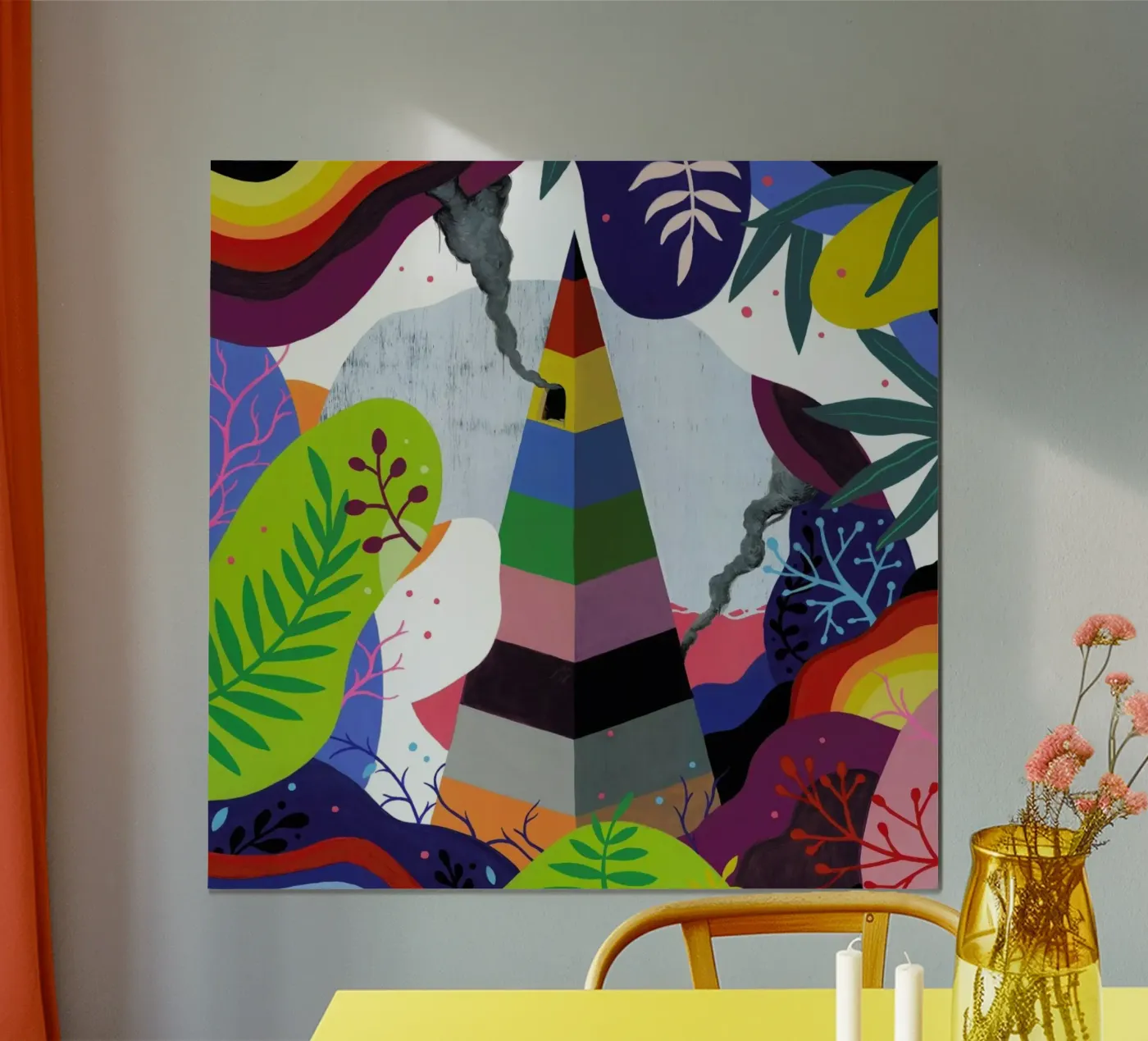 Pyramid poster by Famous When Dead