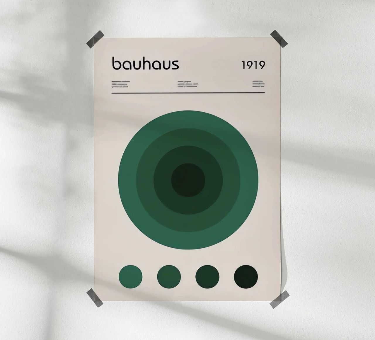 Bauhaus Poster von jemma.emery