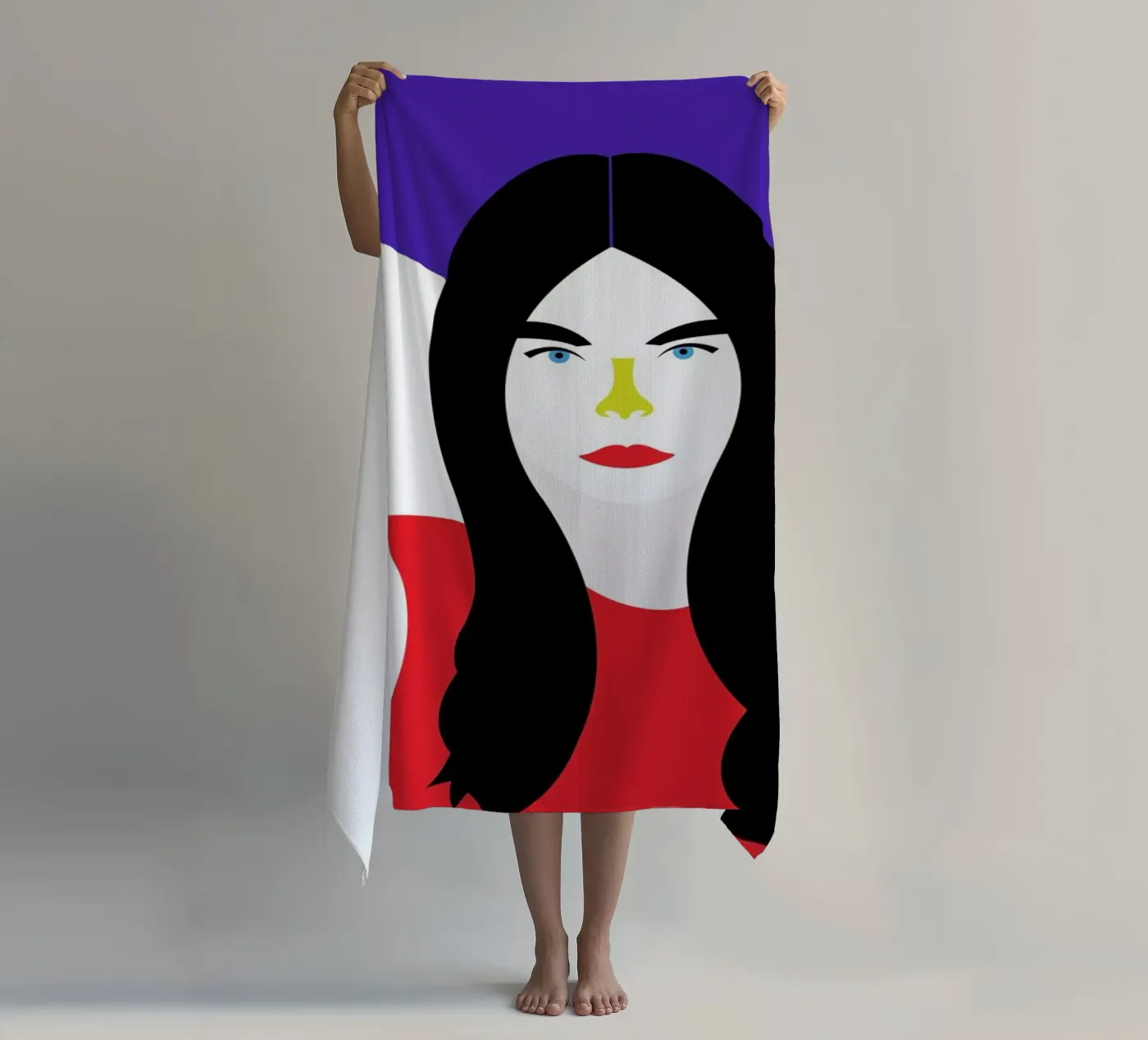 Veronica beach towel by Dignity