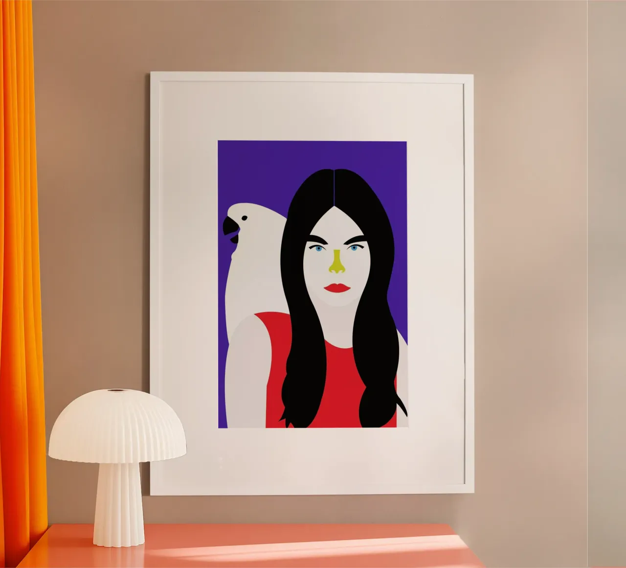 Veronica poster con telaio in plastica da Dignity