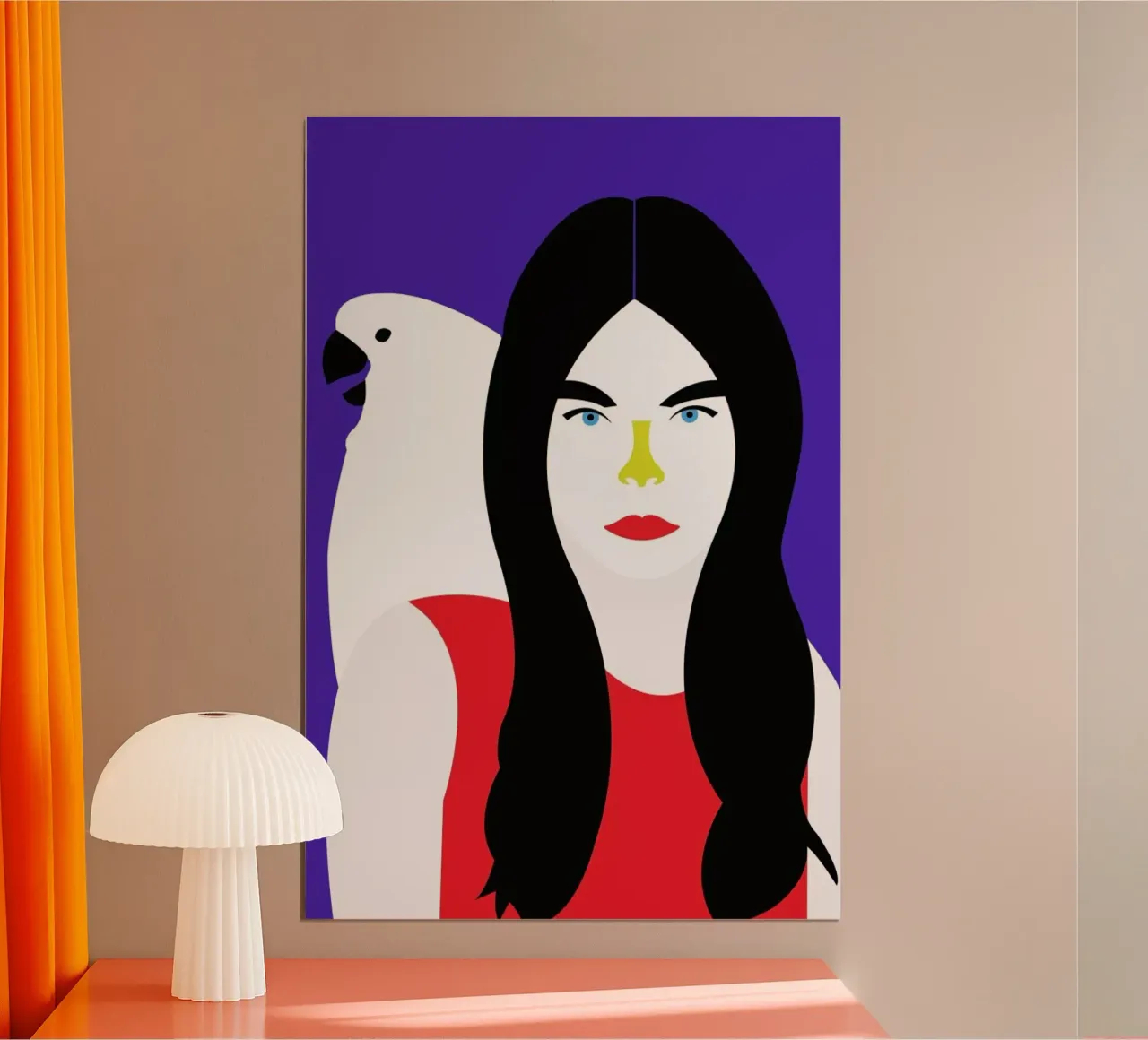 Veronica poster con telaio in plastica da Dignity