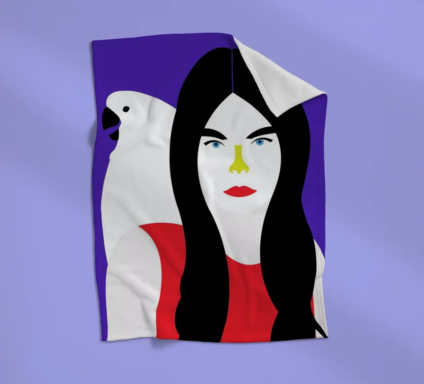 Veronica fleece blanket by Dignity