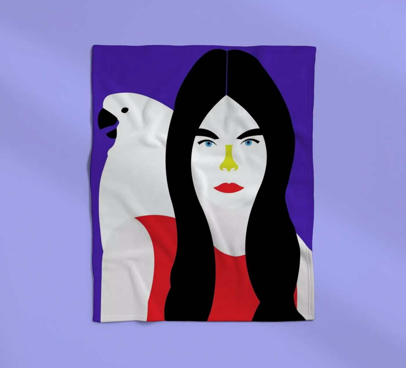 Veronica fleece blanket by Dignity