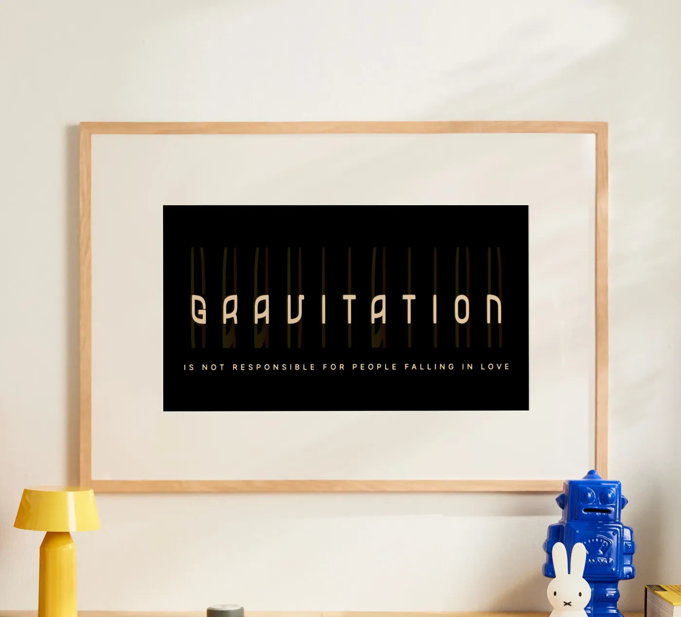 Gravitazione poster da Gunawan Rb