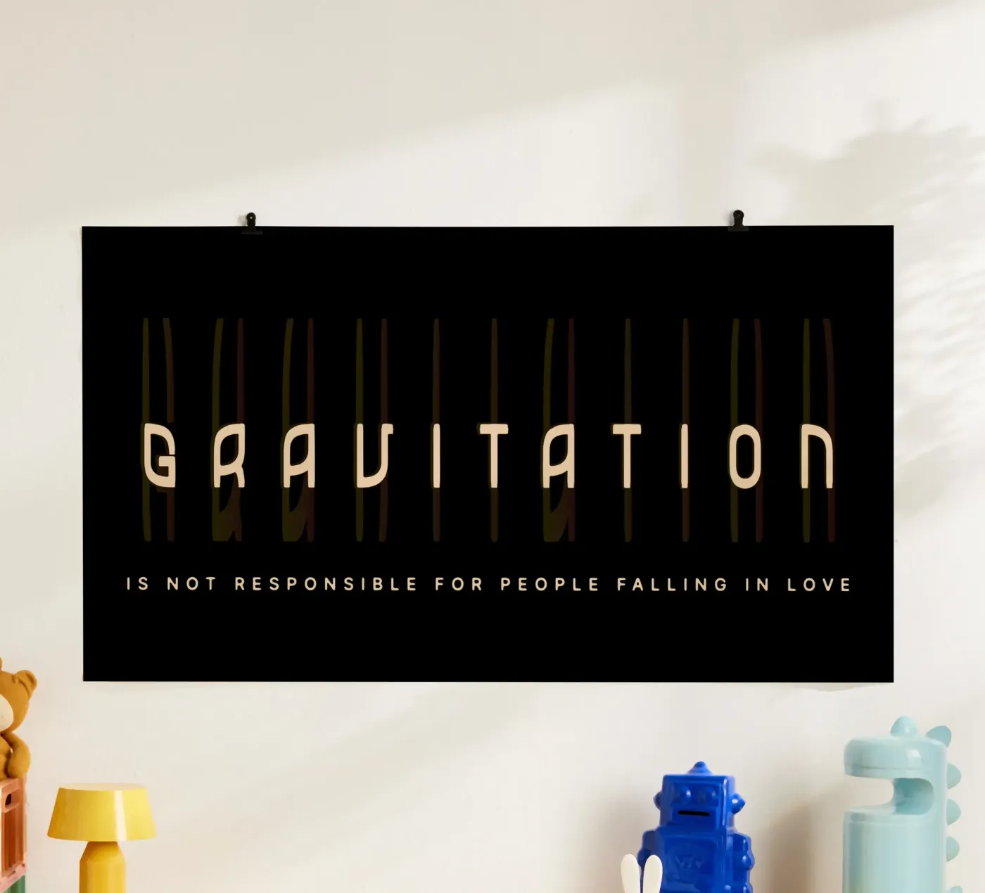 Gravitazione poster da Gunawan Rb