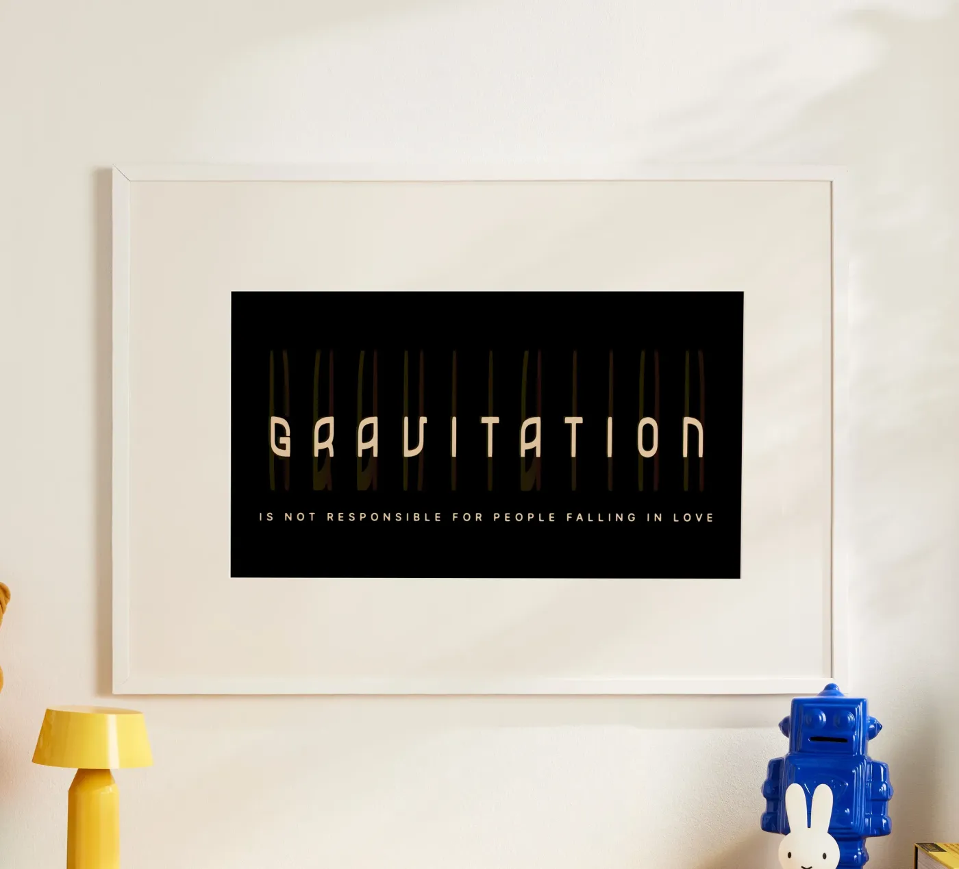 Gravitazione poster da Gunawan Rb