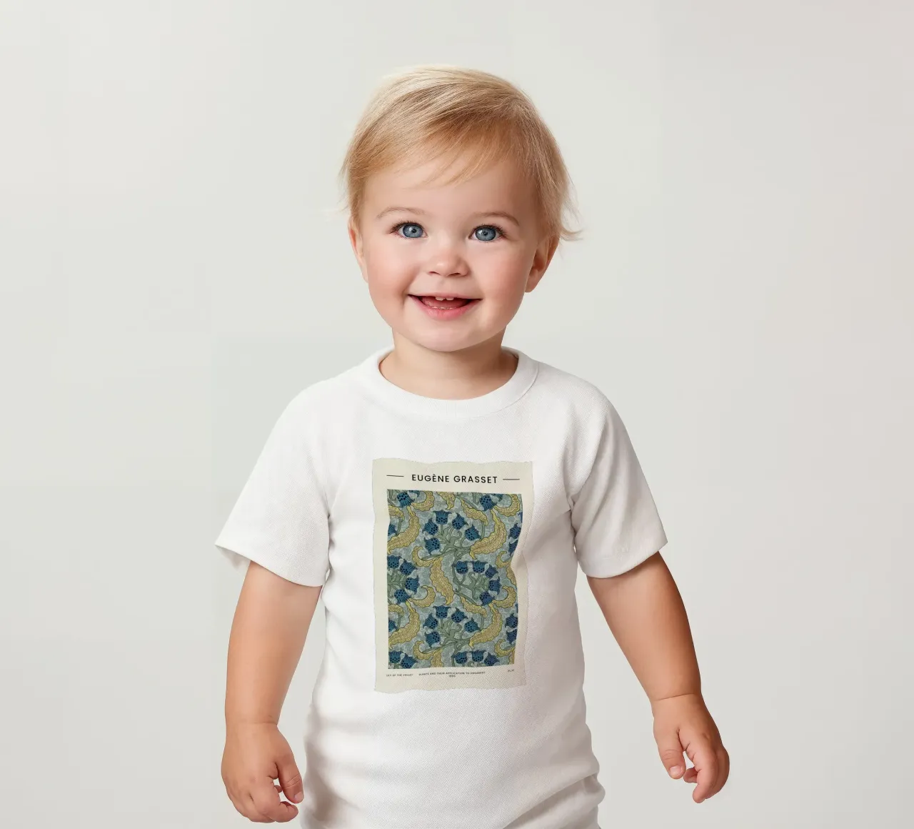 Grasset - Lily of the Valley maglietta neonato da Vintage by JUNIQE