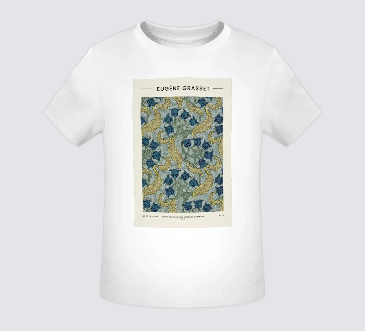 Grasset - Lily of the Valley maglietta neonato da Vintage by JUNIQE