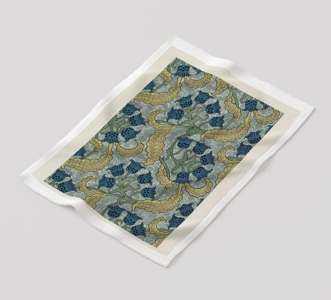 Grasset - Lily of the Valley coperta in pile da Vintage by JUNIQE