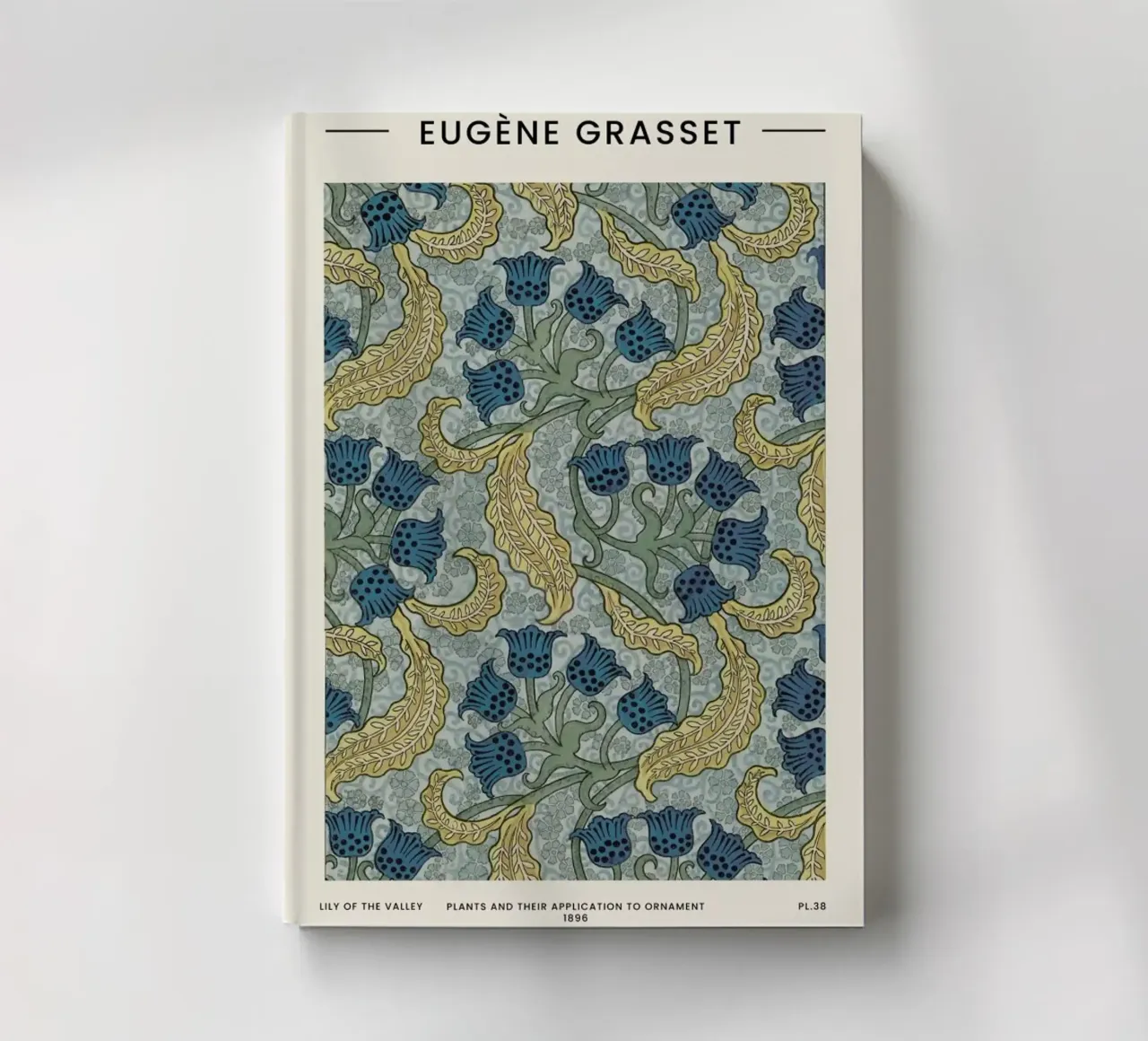 Grasset - Lily of the Valley notebook by Vintage by JUNIQE