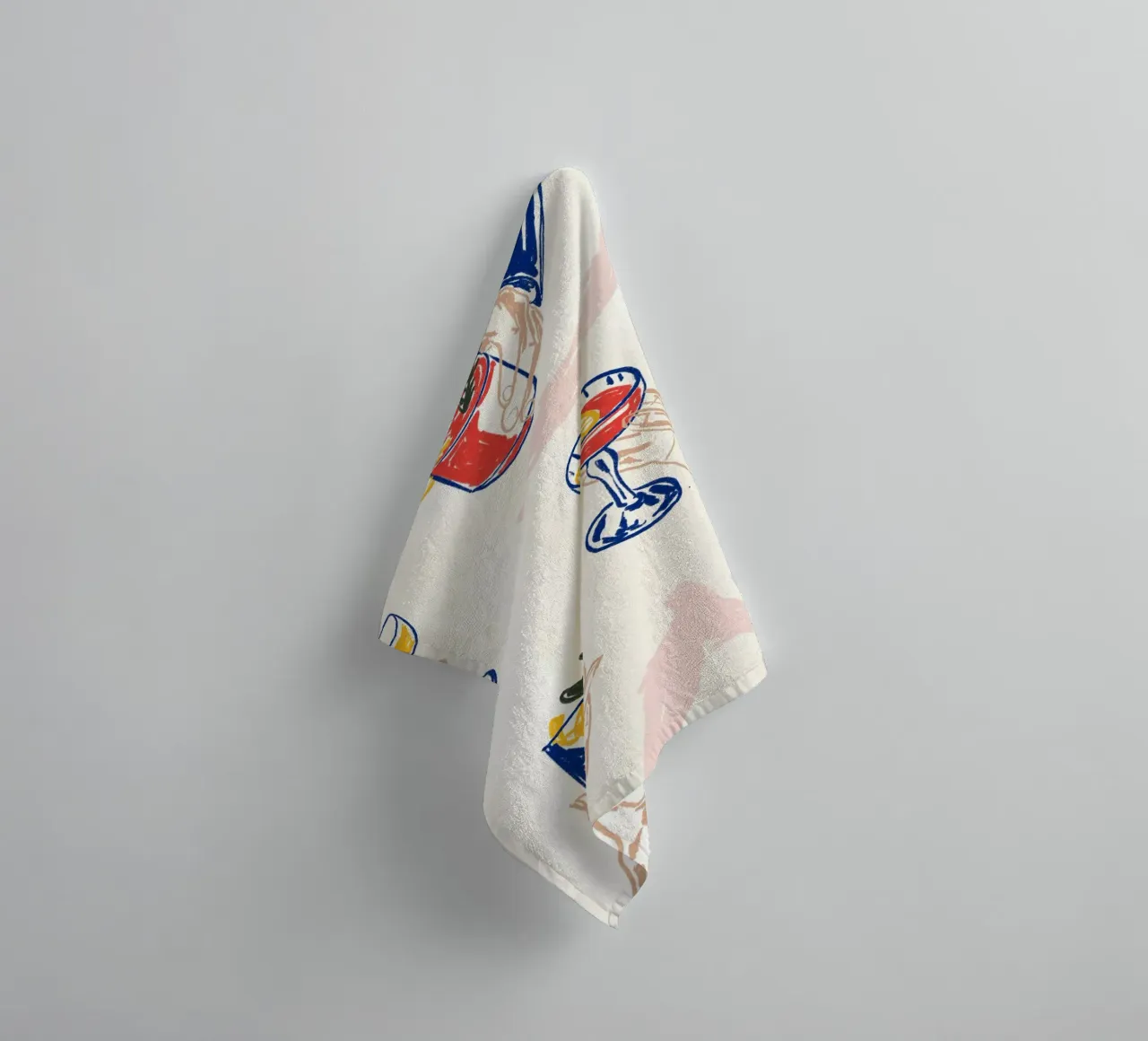 Raise the Glass! towel by EDMPROJECT