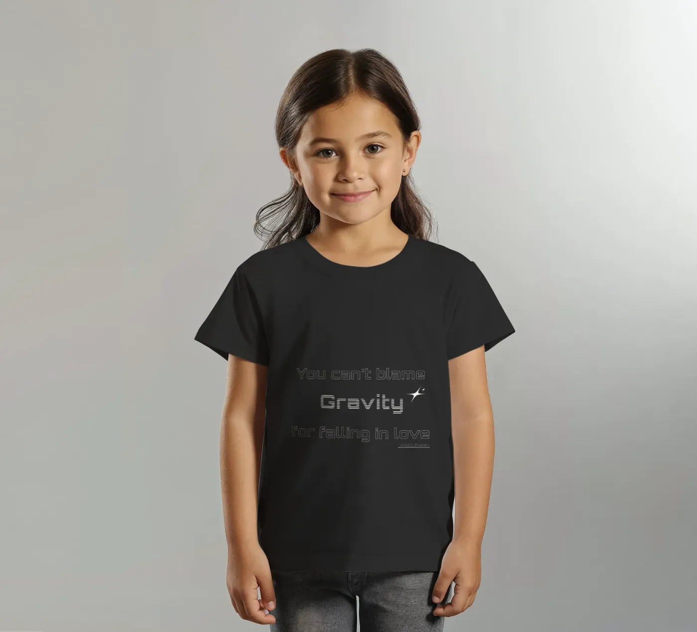 Zwaartekracht kinder t-shirt van Gunawan Rb
