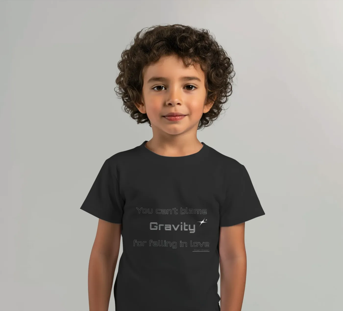 Zwaartekracht kinder t-shirt van Gunawan Rb