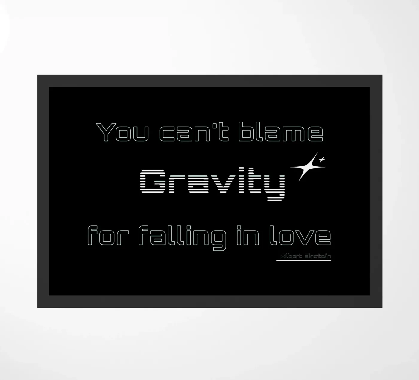 Gravity Fußmatte von Gunawan Rb