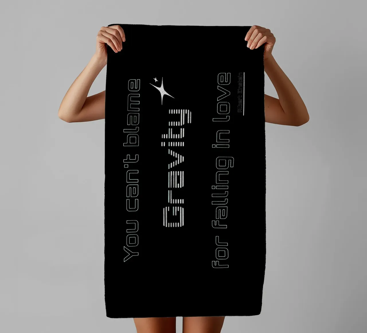 Gravity towel by Gunawan Rb